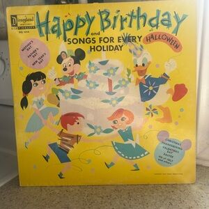 Vintage Disney Holiday Celebration Record (1964)